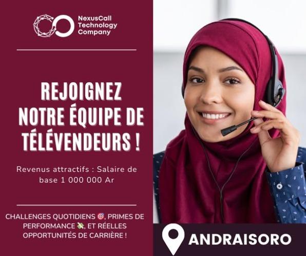  REJOIGNEZ NOTRE ÉQUIPE DE TÉLÉVENDEURS ! 🌟
 ...
