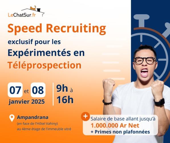 Participe à notre Speed Recruiting exclusif p ...