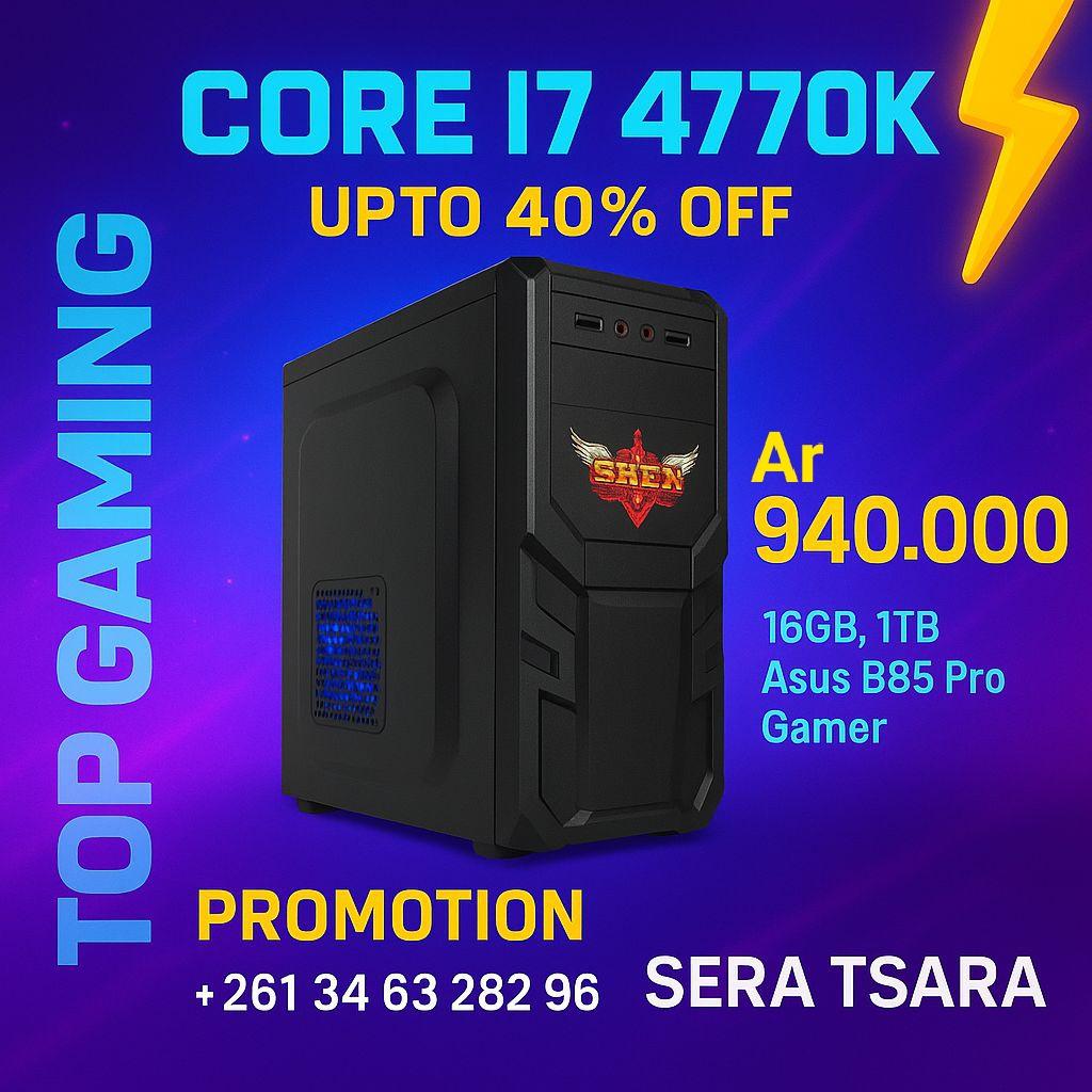 💻 Processeur : Intel Core i7 4770K 
🧠 RAM : ...