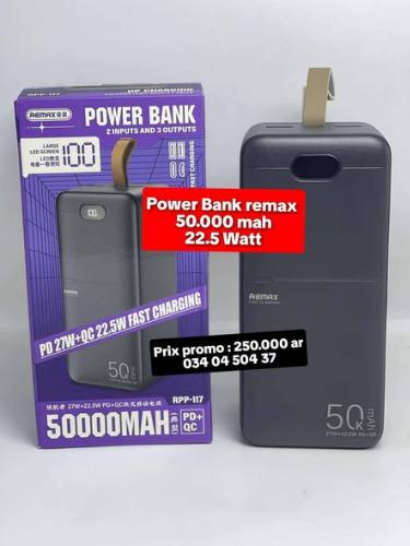 POWER BANK REMAX 
Portable tsara izy ireto n ...