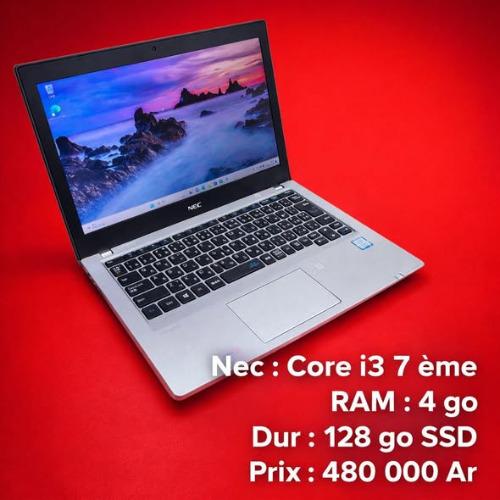 NEC core i3 7ème gén (SSD)   
 Ram: 4 Go
 D ...
