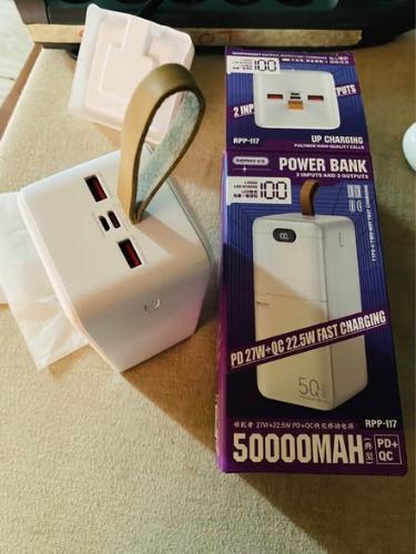 POWER BANK REMAX  
Capacité 50.000mAh 
poid ...