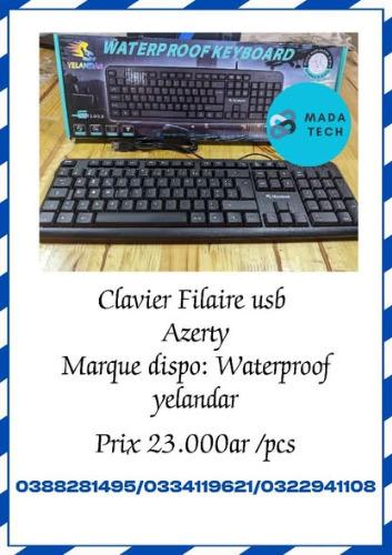 CLAVIERS BUREAUTIQUES – FILAIRE & SANS FIL    ...