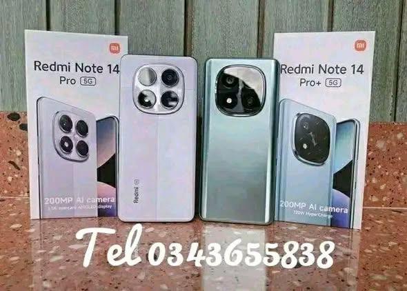 REDMI NOTE 14 PRO 5G   
 PRODUIT AUTHENTIQUE ...