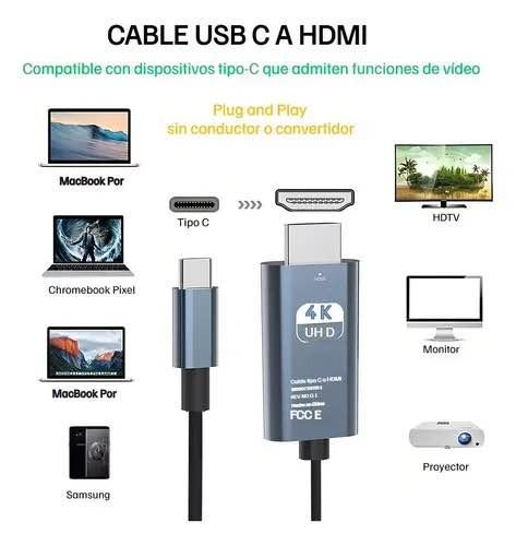 Cable Type-C vers HDMI     
* Interface : US ...