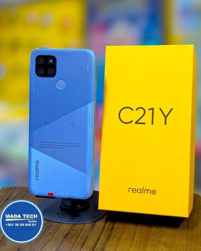 RealmeC21Y
 Mémoire 128/6GB de RAM
Batterie ...