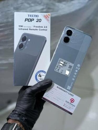 TECNO  pop 20
Ram 8go
Interne 128G
Écran 6 ...