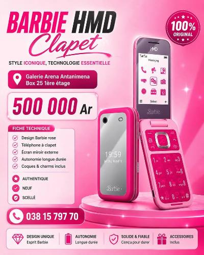 BARBIE HMD CLAPET
FICHE TECHNIQUE            ...