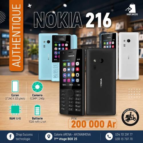 AUTHENTIQUE NOKIA216   
  ECRAN 2