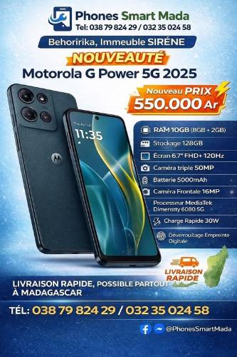 MOTOROLA G POWER 5G 2025
Écran  6,8